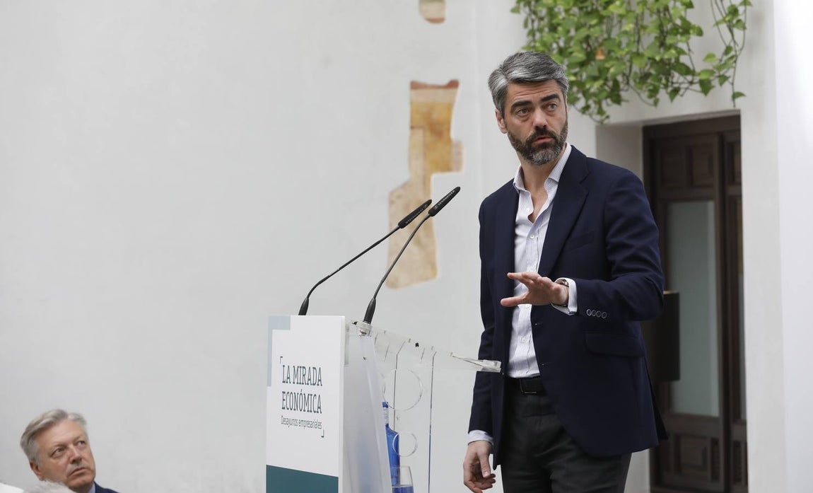 En imágenes, Luis Enríquez en «La Mirada Económica» de ABC Córdoba