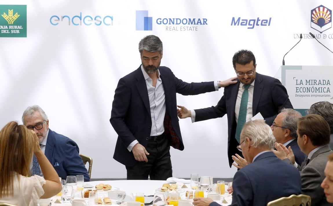 En imágenes, Luis Enríquez en «La Mirada Económica» de ABC Córdoba