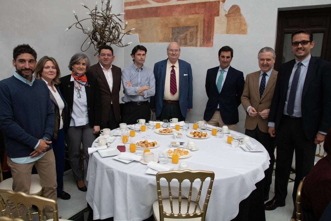 En imágenes, Luis Enríquez en «La Mirada Económica» de ABC Córdoba
