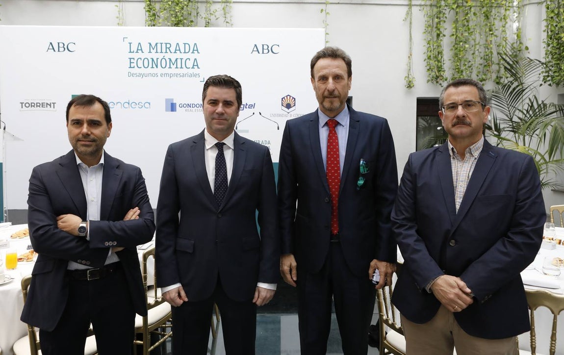 En imágenes, Luis Enríquez en «La Mirada Económica» de ABC Córdoba