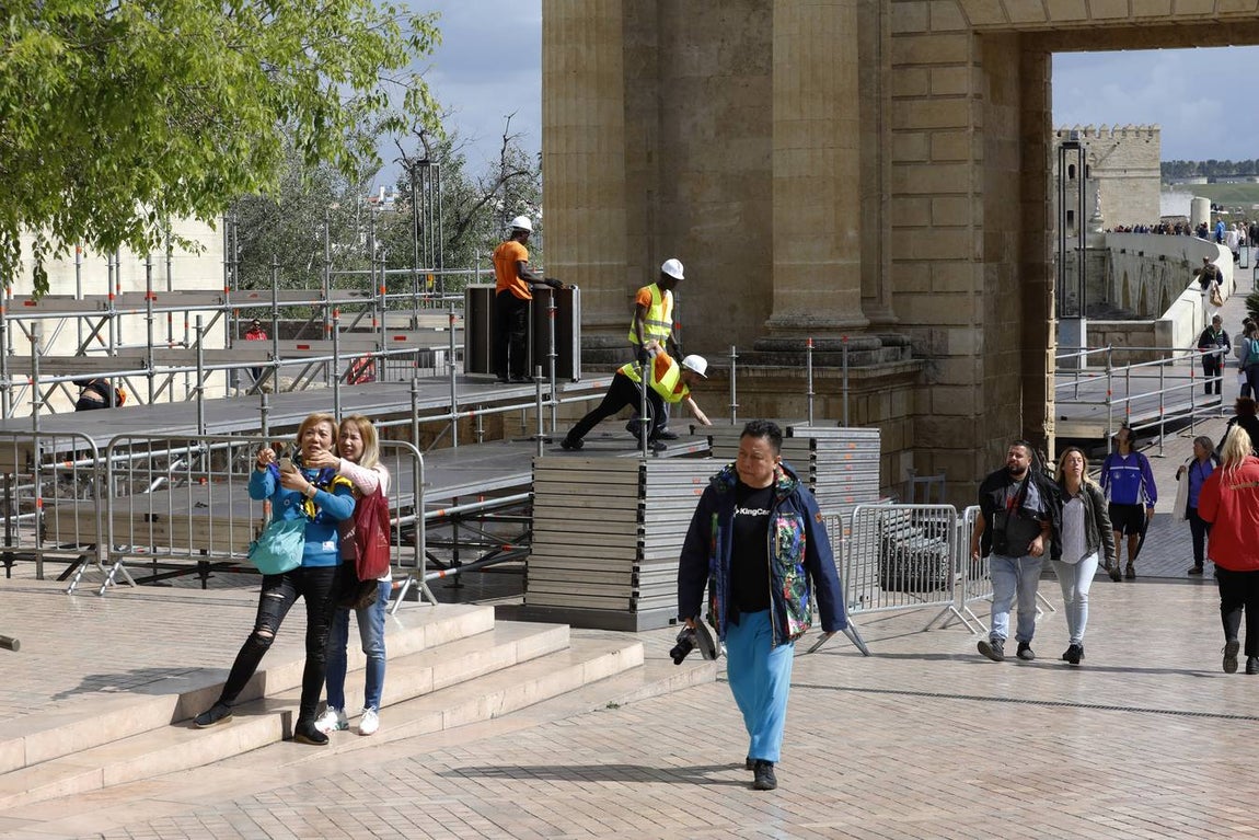 El montaje de la carrera oficial de Córdoba, en imágenes