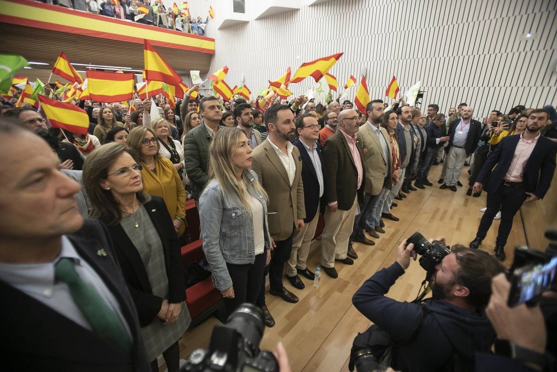 En imágenes, el mitin de Santiago Abascal (Vox) en Córdoba