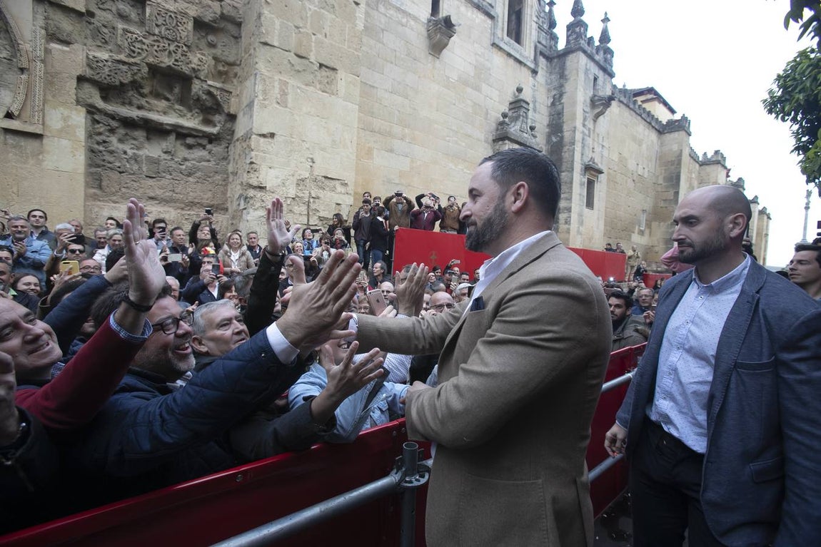 En imágenes, el mitin de Santiago Abascal (Vox) en Córdoba