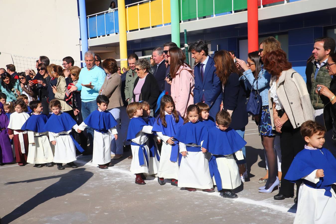 La Semana Santa «chiquita» del colegio La Salle de Córdoba, en imágenes