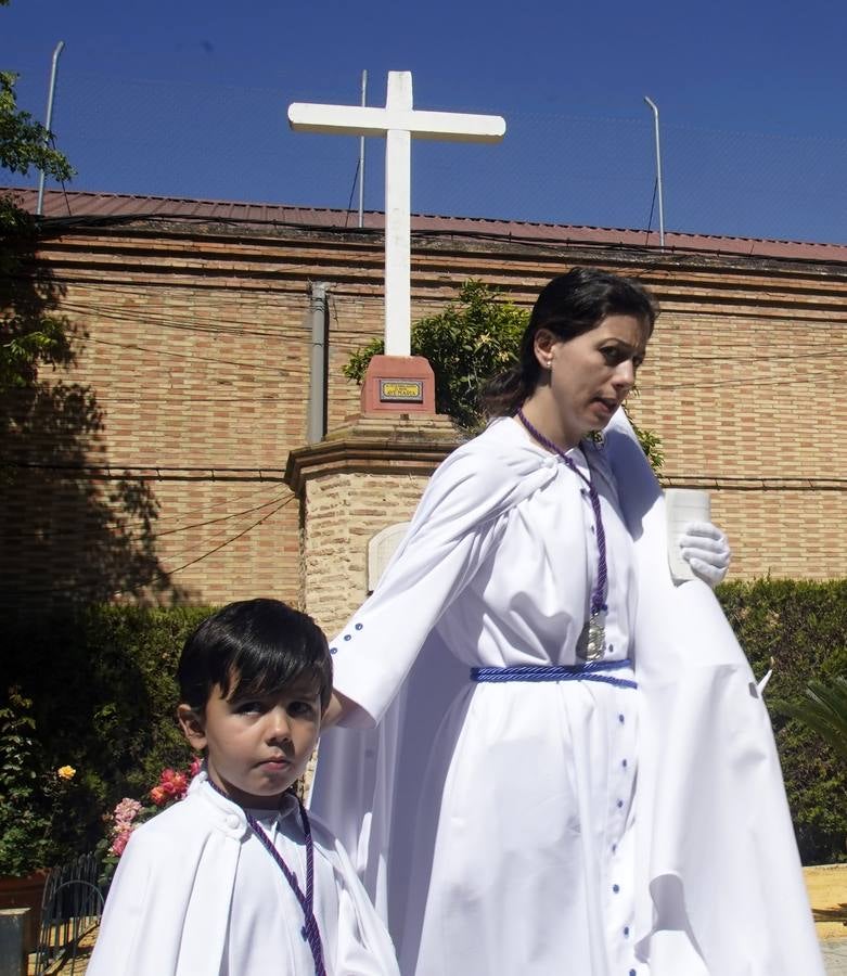 En imágenes, primeros momentos de la procesión de La Paz