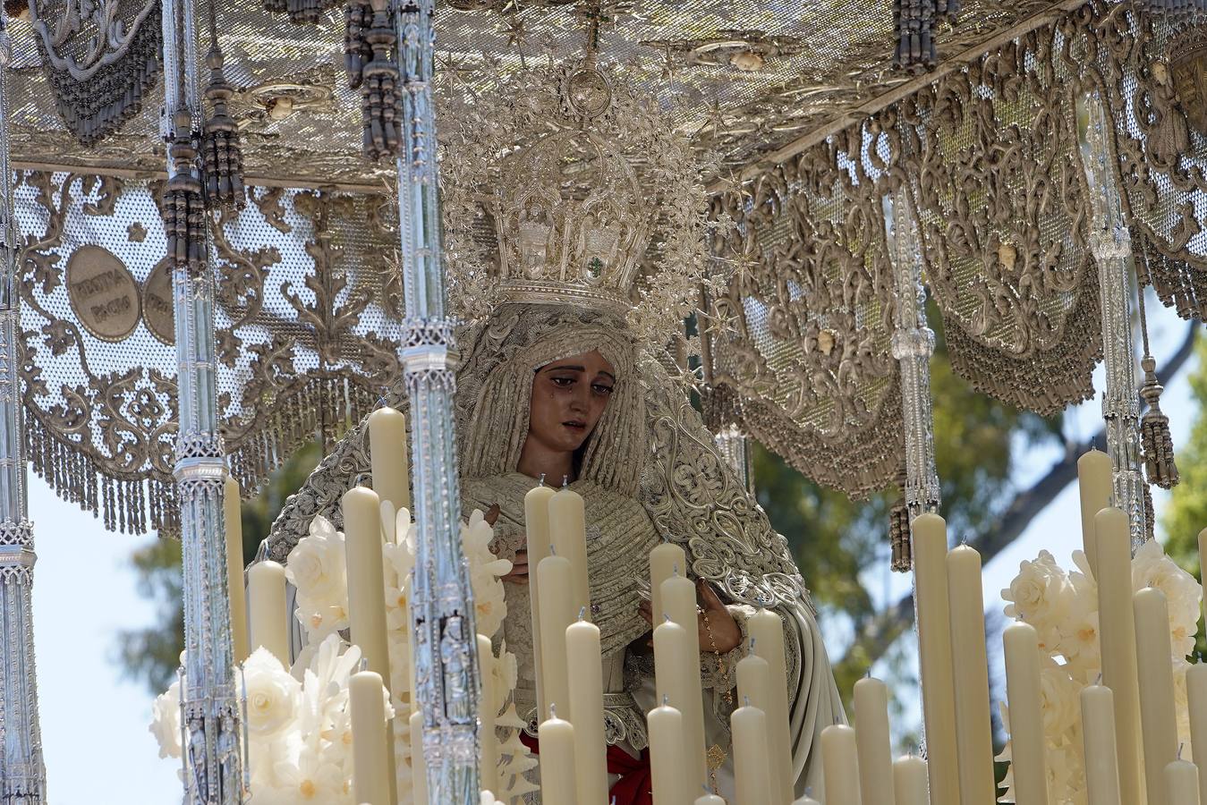 En imágenes, primeros momentos de la procesión de La Paz