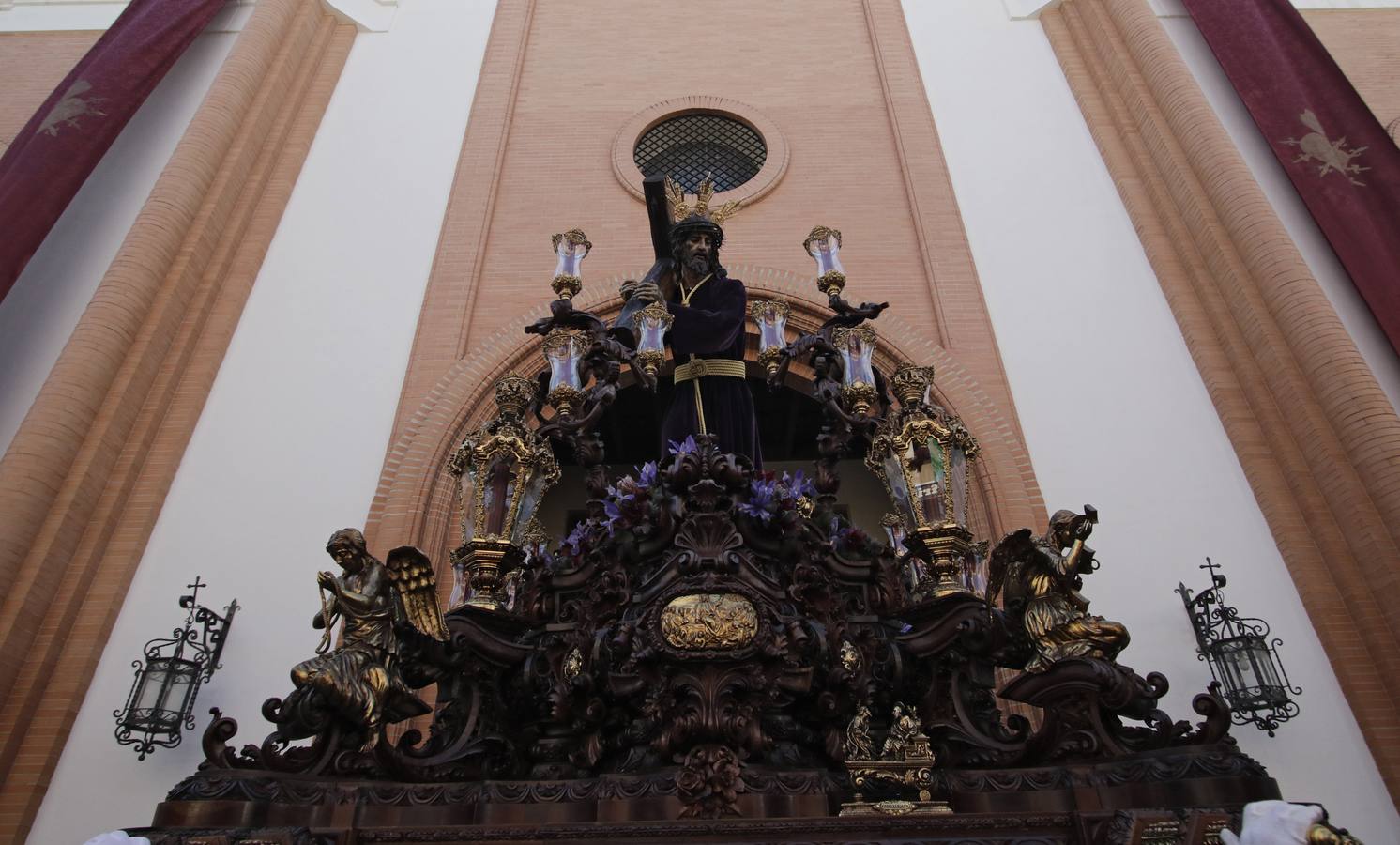 Histórica primera estación de penitencia del Nazareno del Cerro del Águila
