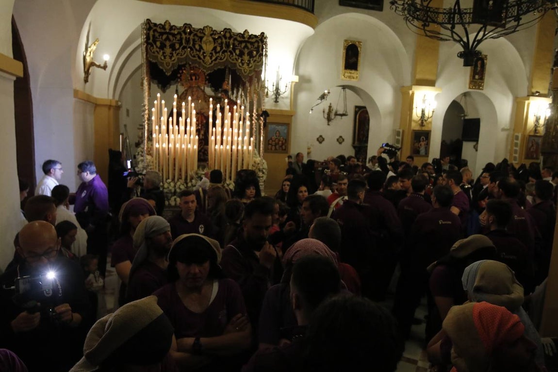 La lluvia de lágrimas en la Pasión por la suspensión, en imágenes