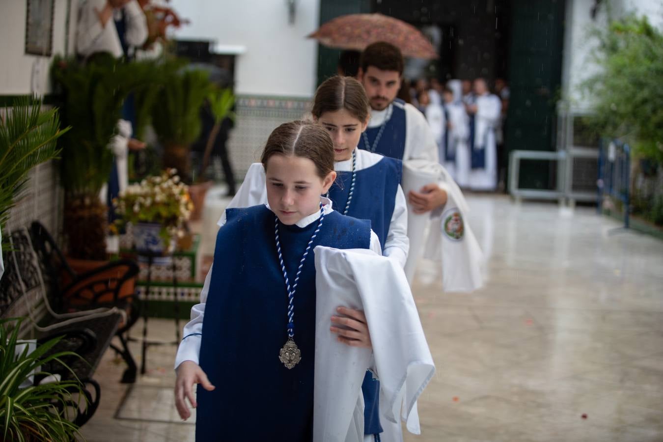 Aflicción en Los Negritos por culpa de la lluvia