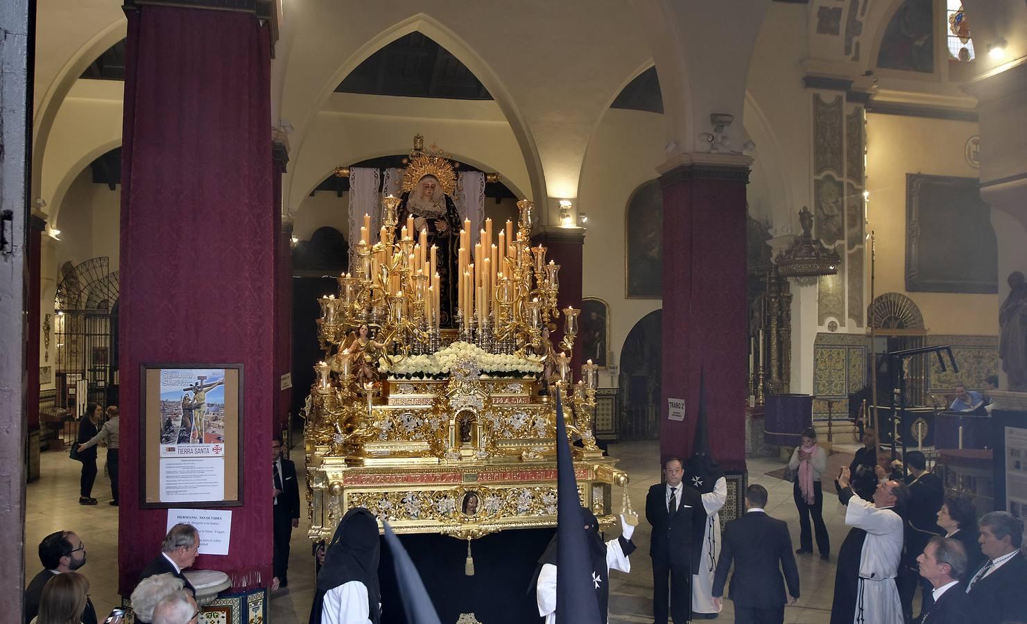 La Soledad de San Lorenzo cerró el Sábado Santo