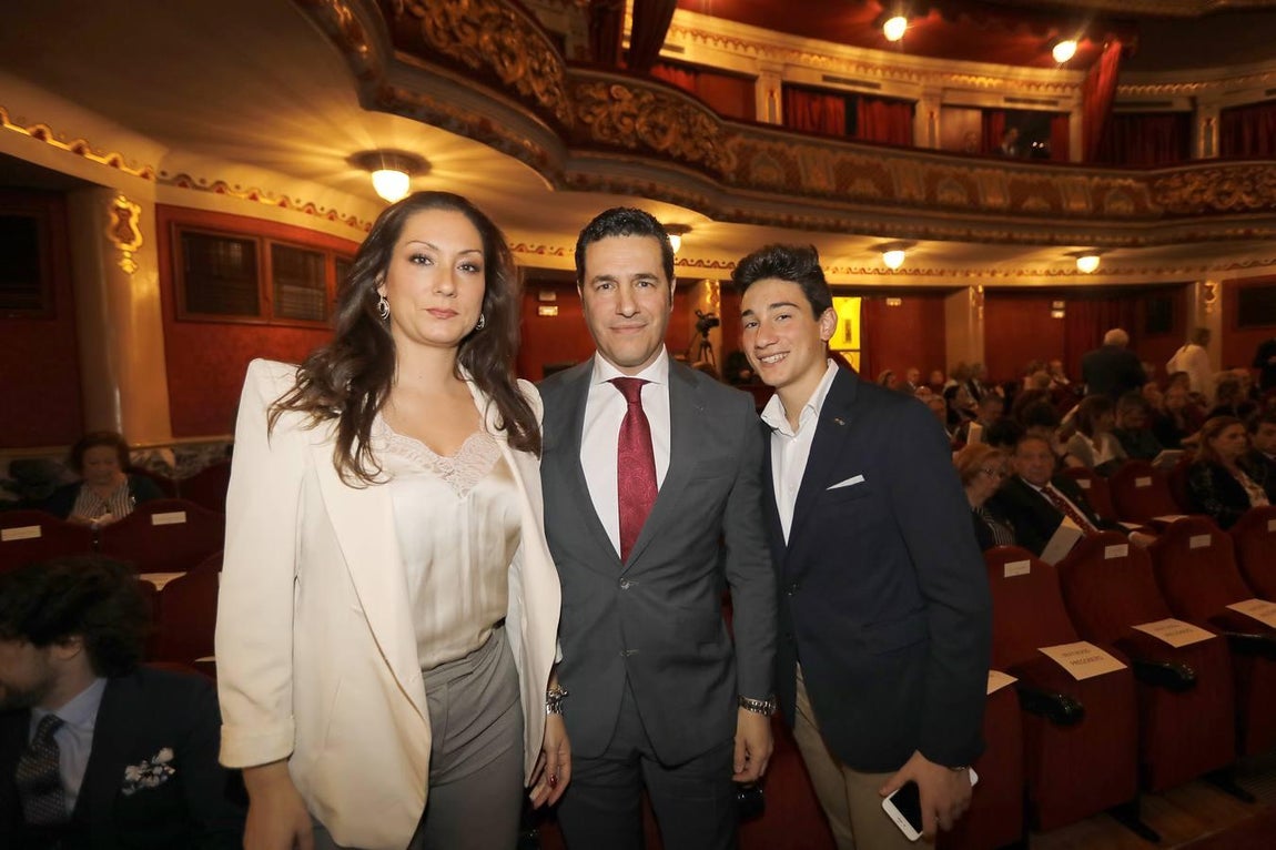 Marina Heredia, Pedro Pérez 'Chicote' y Jaime Pérez