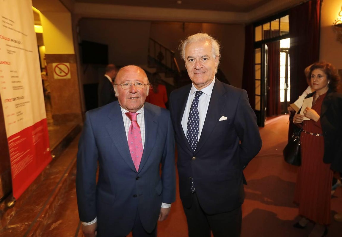 Enrique Henares y Francisco Berjano