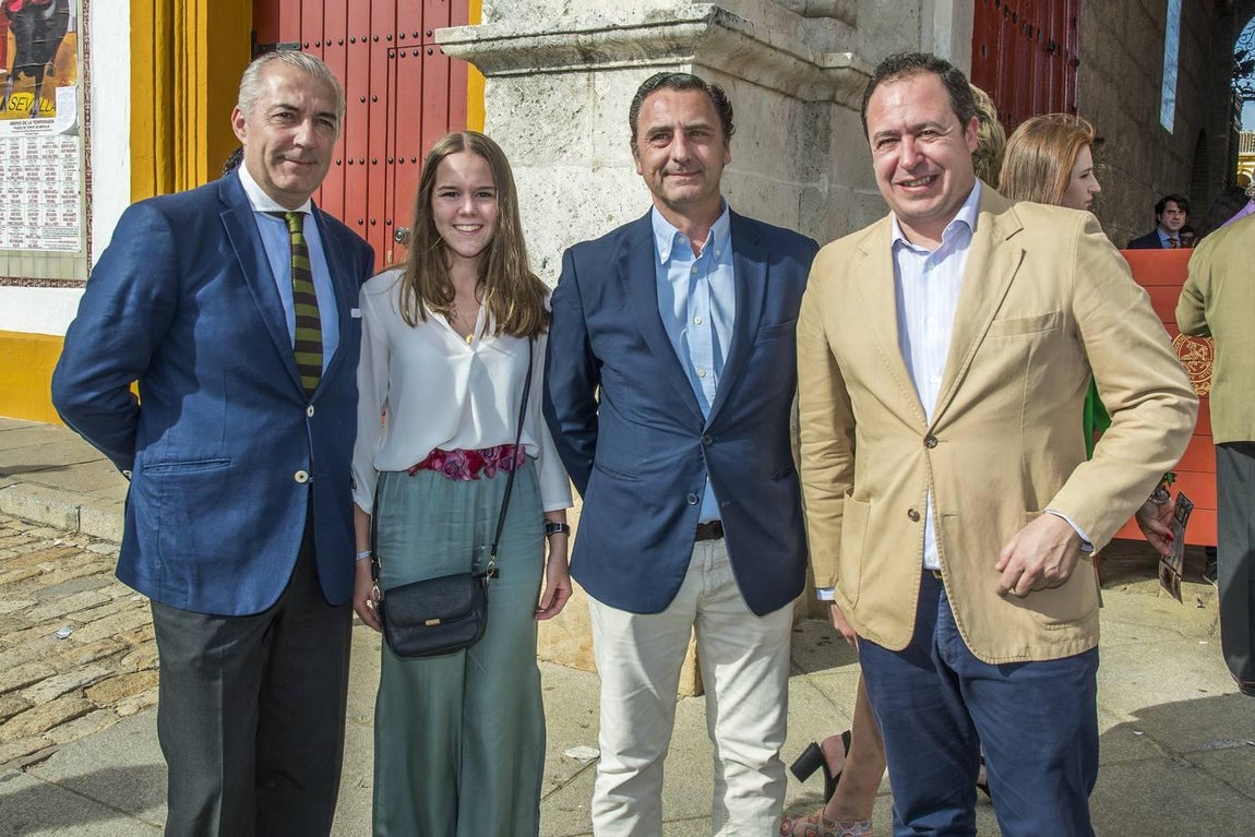 Jesús Laguillo, Eugenia Laguillo, Julián García Borbolla y Javier Monterdes
