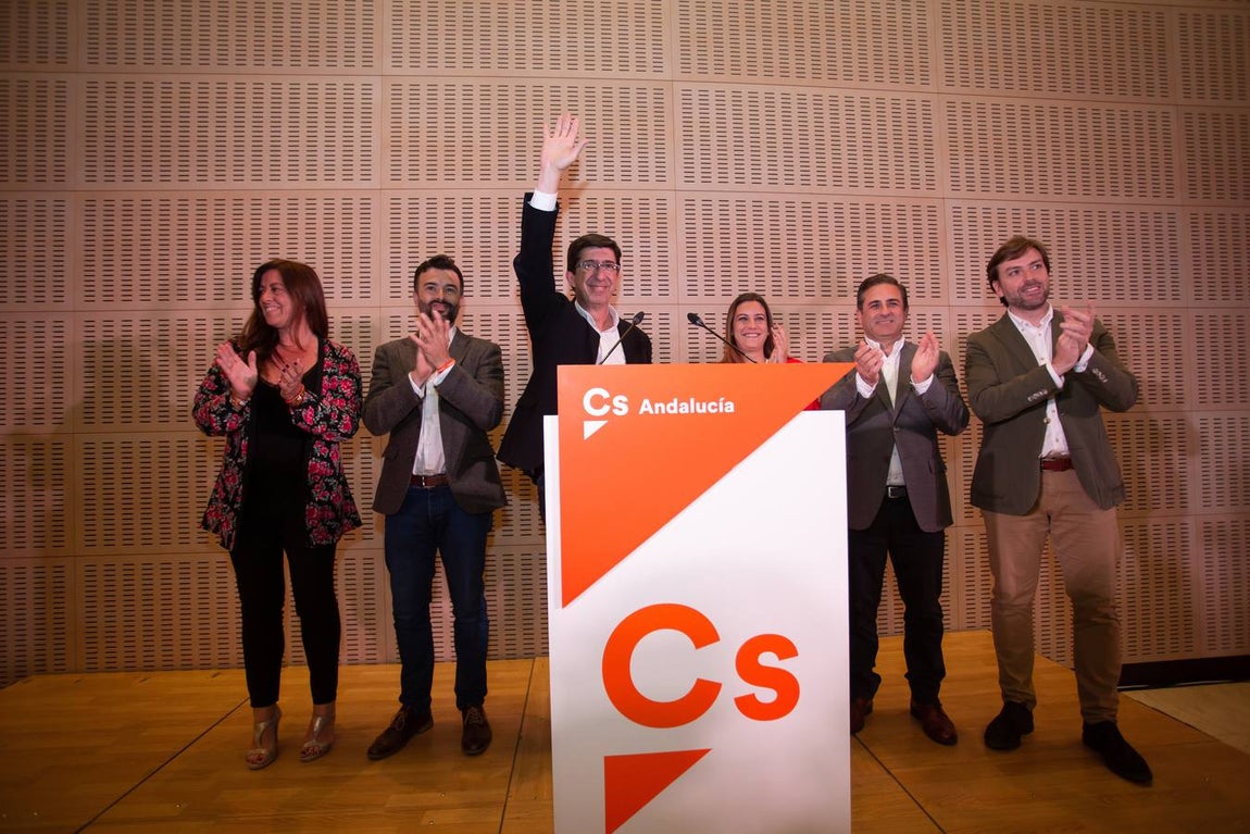 Ciudadanos, segunda fuerza en Andalucía
