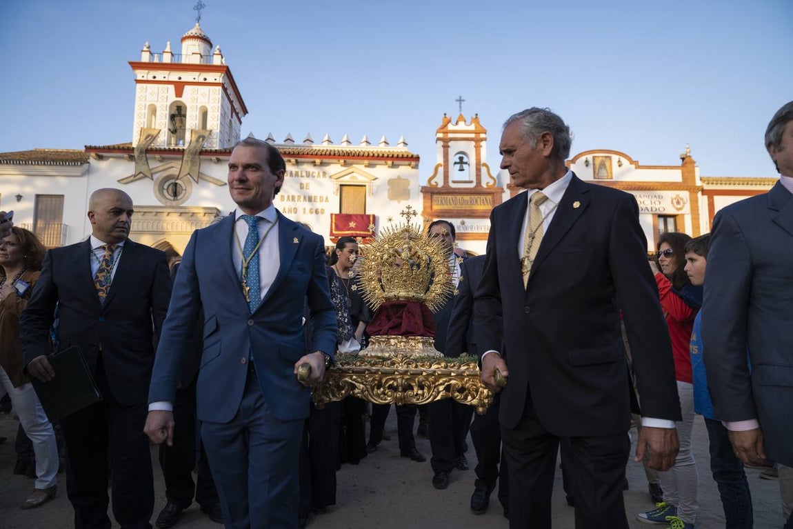 En imágenes, el acto de bendición a la Corona de Amor