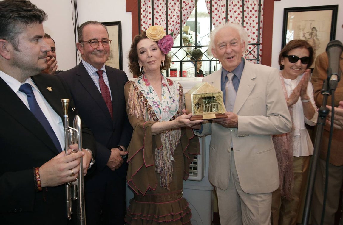 En imágenes, las recepciones del día festivo de la Feria Sevilla 2019