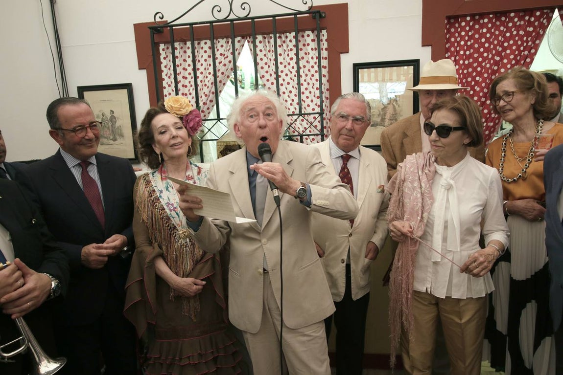 En imágenes, las recepciones del día festivo de la Feria Sevilla 2019