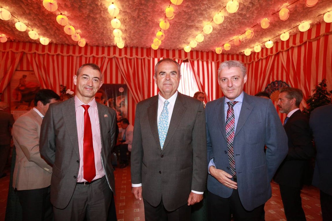 En imágenes, las recepciones del día festivo de la Feria Sevilla 2019