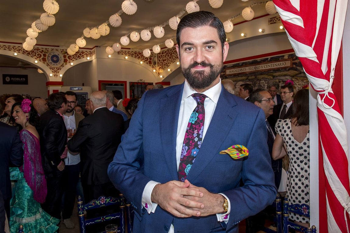 En imágenes, las recepciones del día festivo de la Feria Sevilla 2019