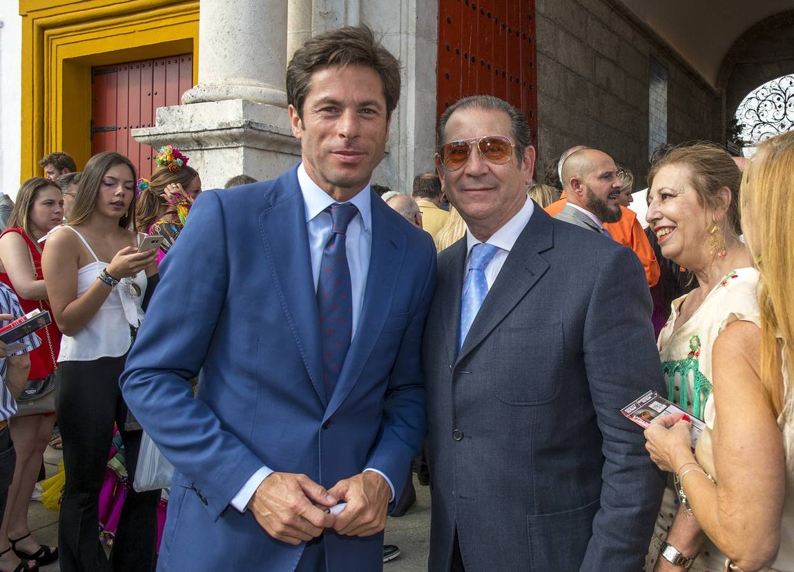 El torero Canales Rivera y José Luis Cazalla