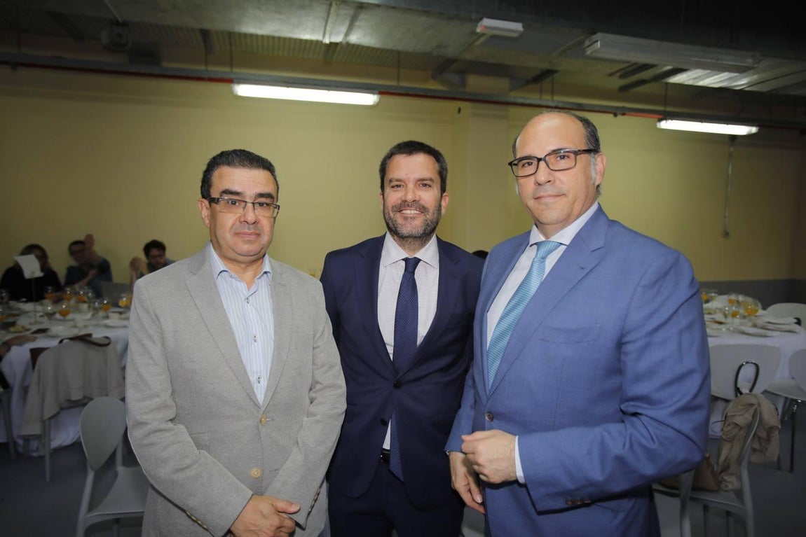 Francisco Robles Rodríguez, Ignacio Moreno Bustamante y Juan José Borrero Gómez