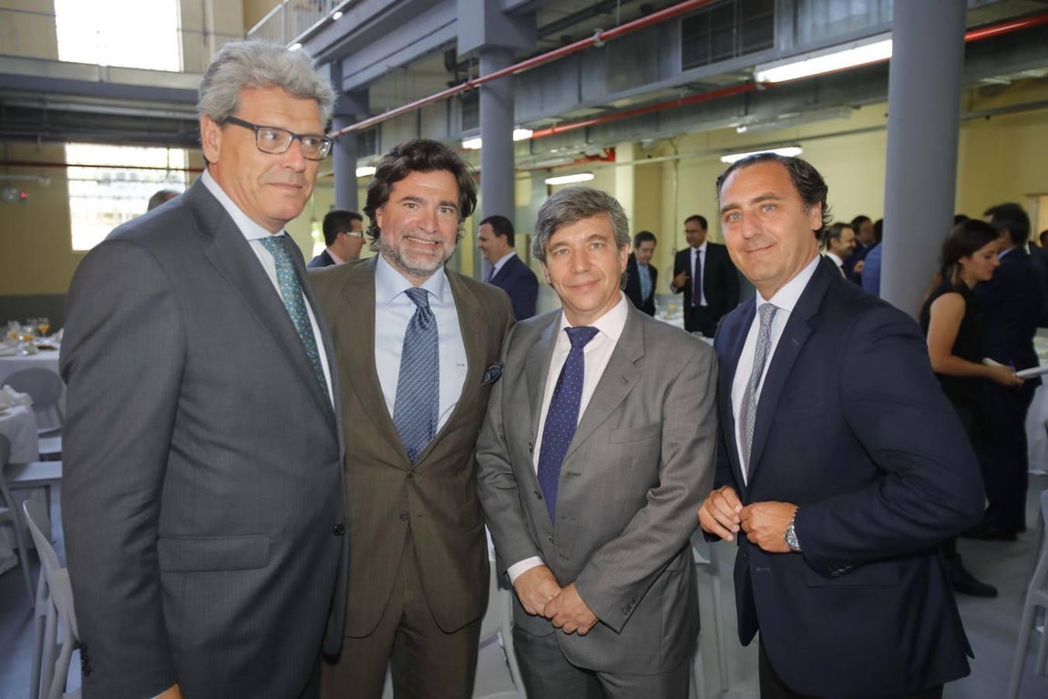 Ricardo Tarno, Óscar González-Barba, Ramón Naranjo Núñez y Julián García de la Borbolla