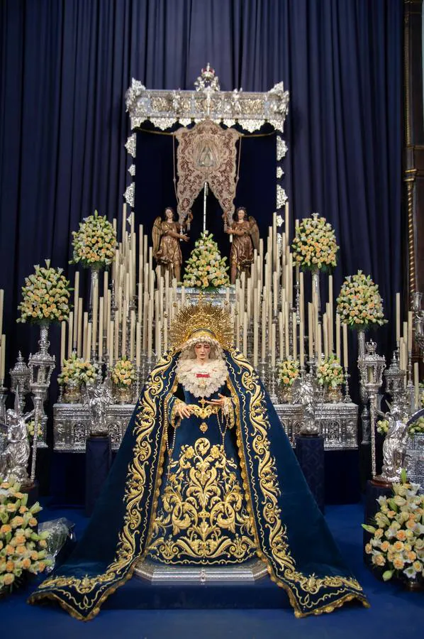 Galería del besamanos de la Virgen de los Ángeles de los Negritos
