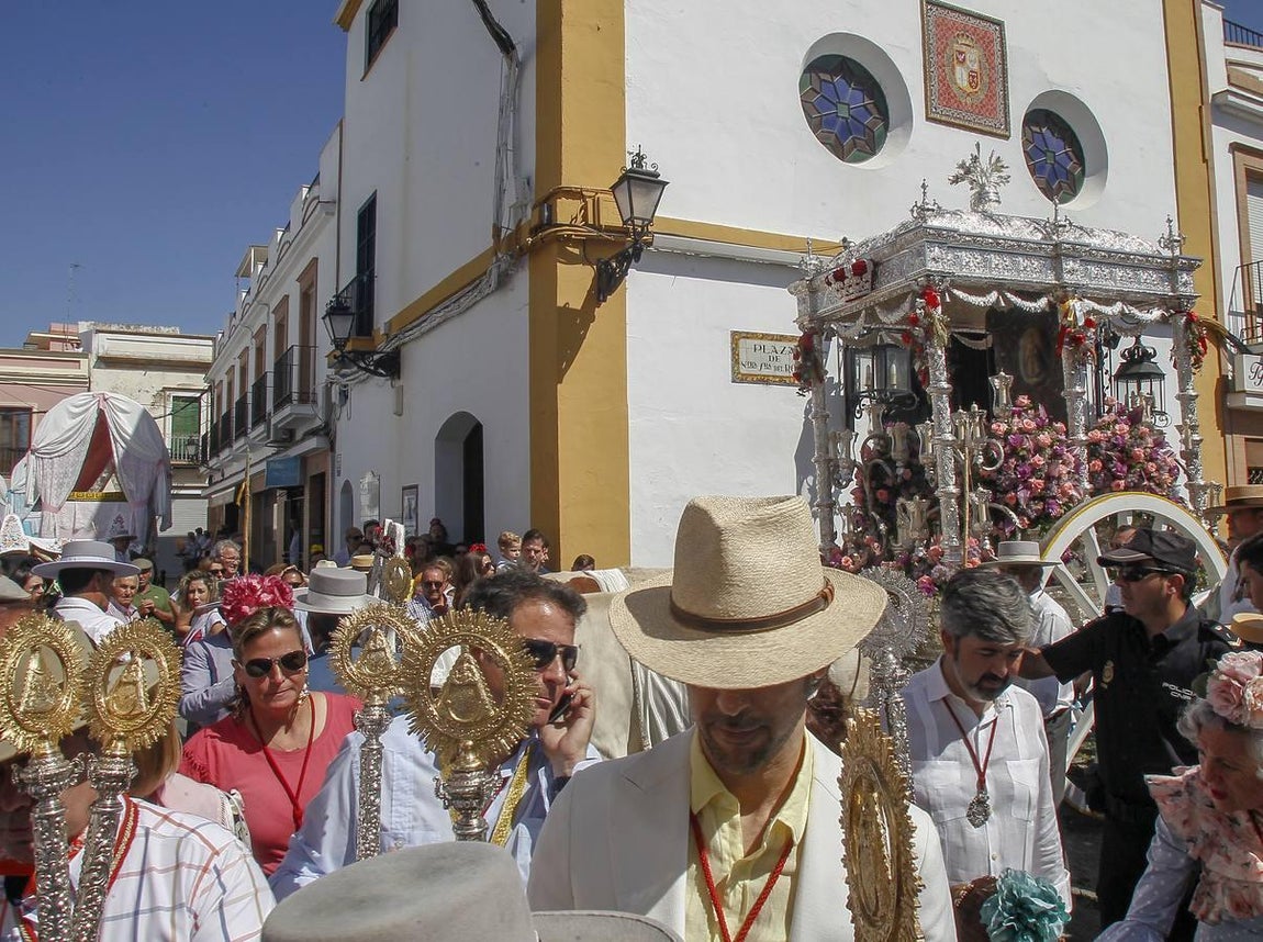 Salida de la hermandad del Rocío de Coria