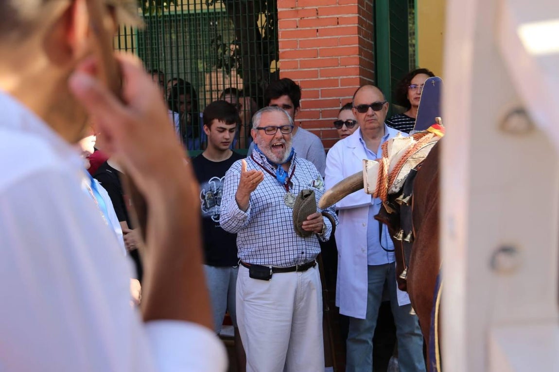 Salida de la hermandad Castrense del Rocío