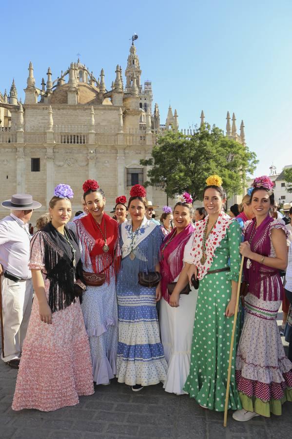 Macarena Moreno, Marisa Mariscal, María Rodríguez, Marta Rodríguez, María Eugenia González Serna y Magdalena González Serna