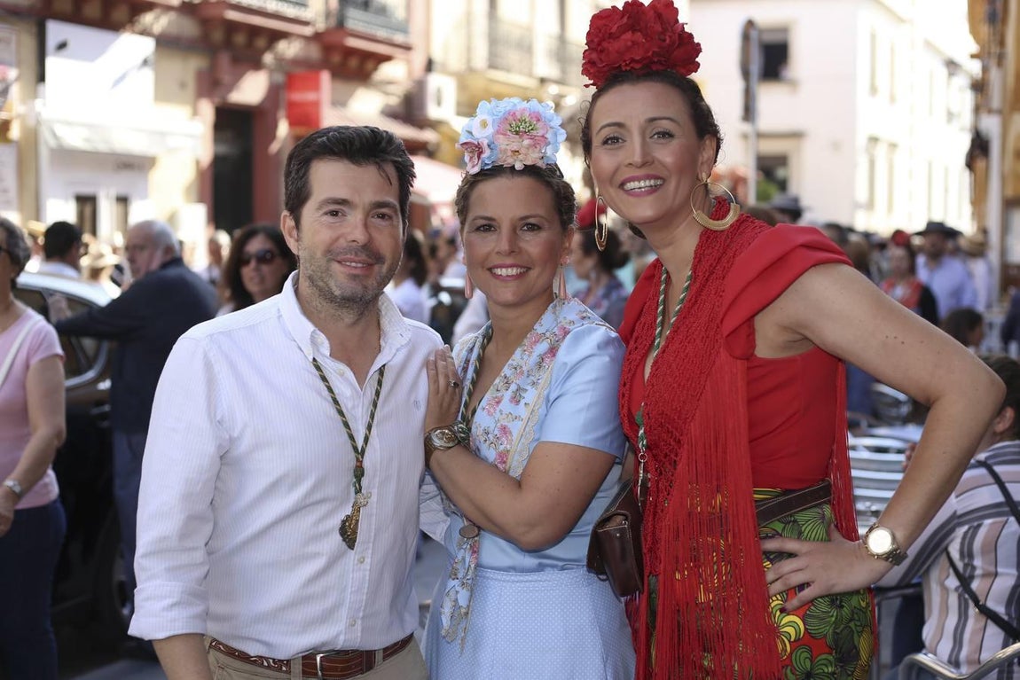 Pedro de los Reyes, Ángela Pérez y Sandra Gavilán