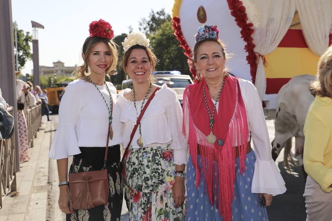 Patricia Chaqués, Rosario Alcalá y Cecilia Puig
