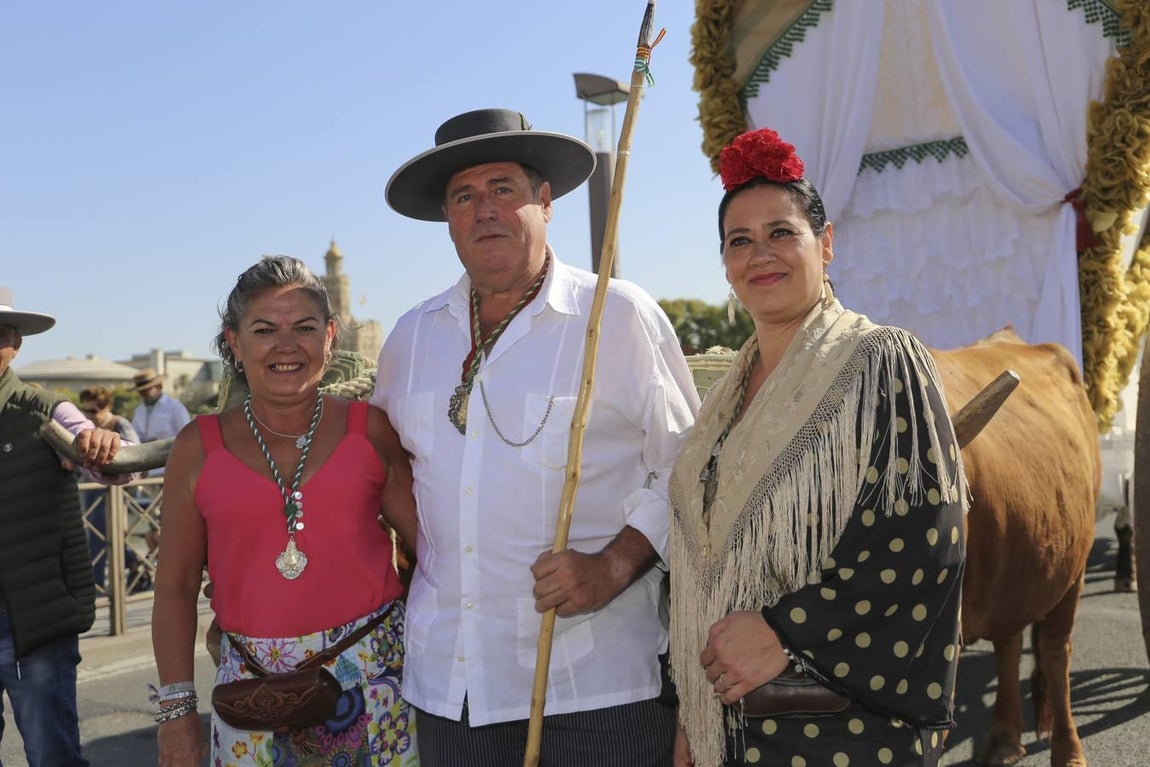 Carmeli Segovia, Francisco Rodríguez y Rocío Núñez