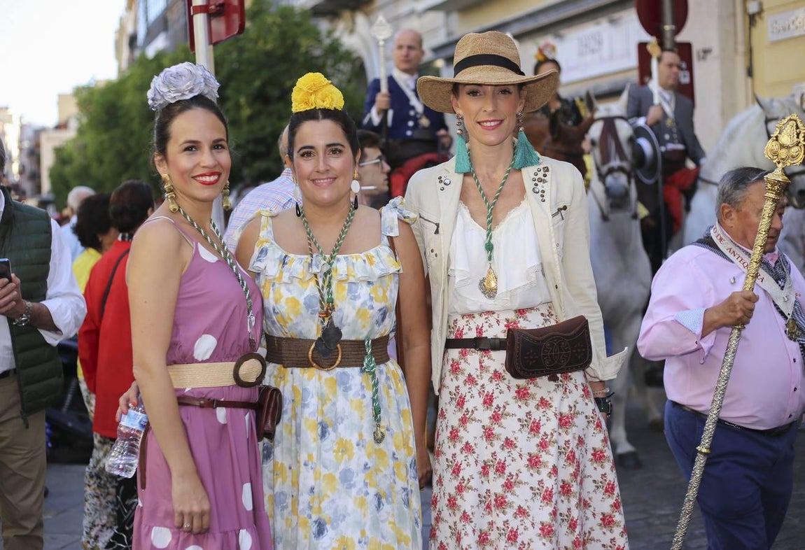 Andrea Arenas, Nuria Ortiz y Rosa Velasco