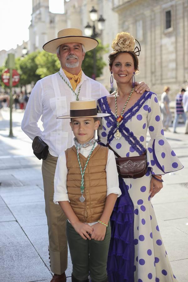 Juan José Naranjo, Jesús Jiménez y Carmen Díaz