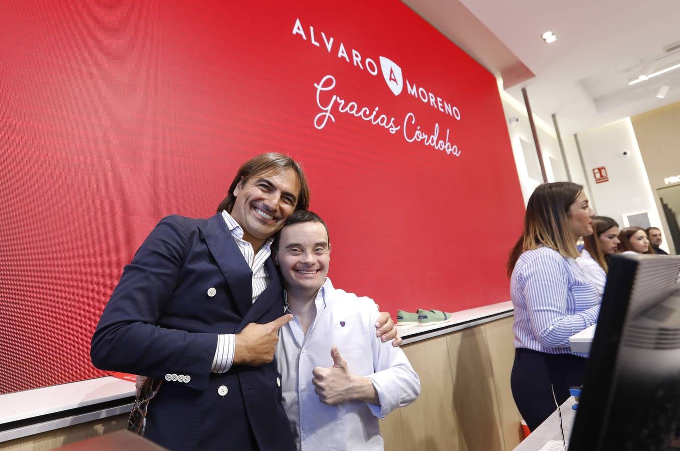 La apertura de la nueva tienda de Álvaro Moreno en Córdoba, en imágenes
