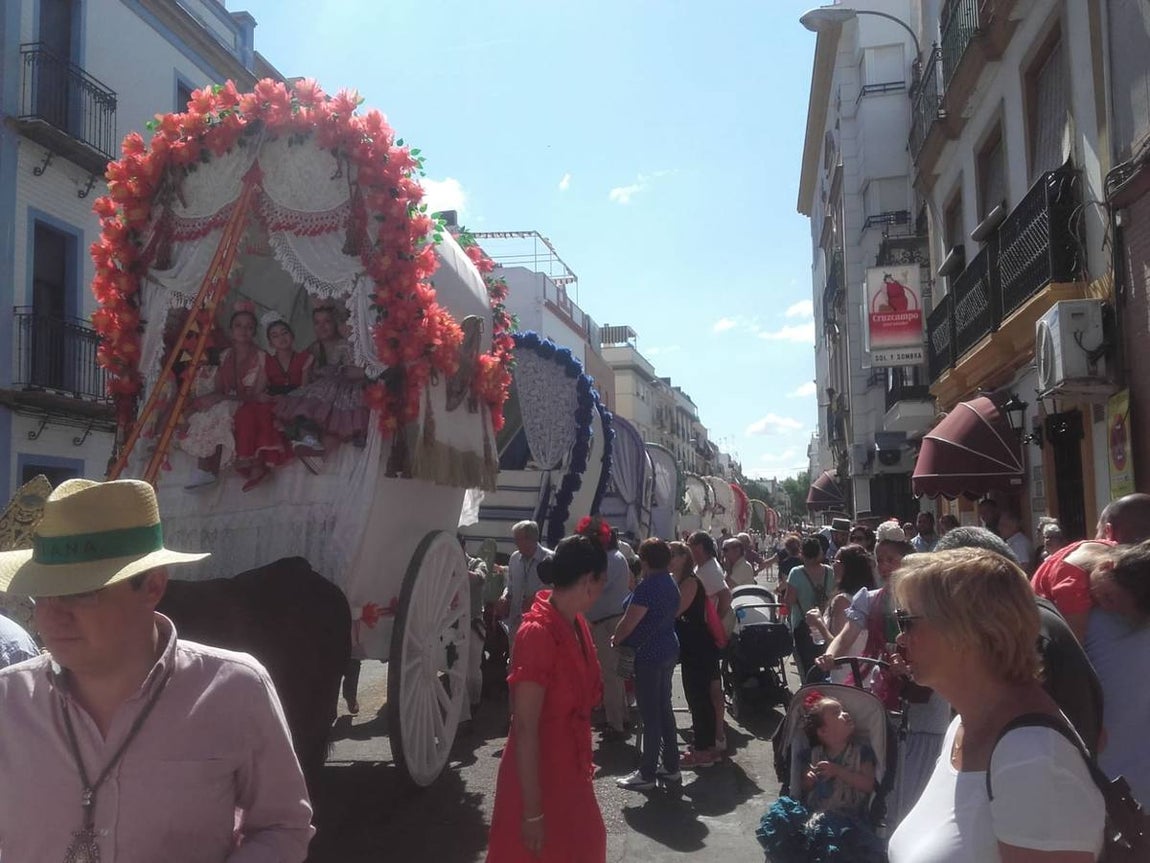 #MiRocíoenABC: los primeros días del Camino del Rocío a través de las fotos de nuestros lectores
