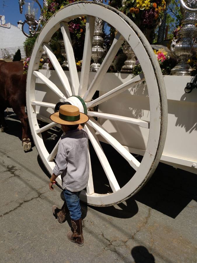 #MiRocíoenABC: los primeros días del Camino del Rocío a través de las fotos de nuestros lectores