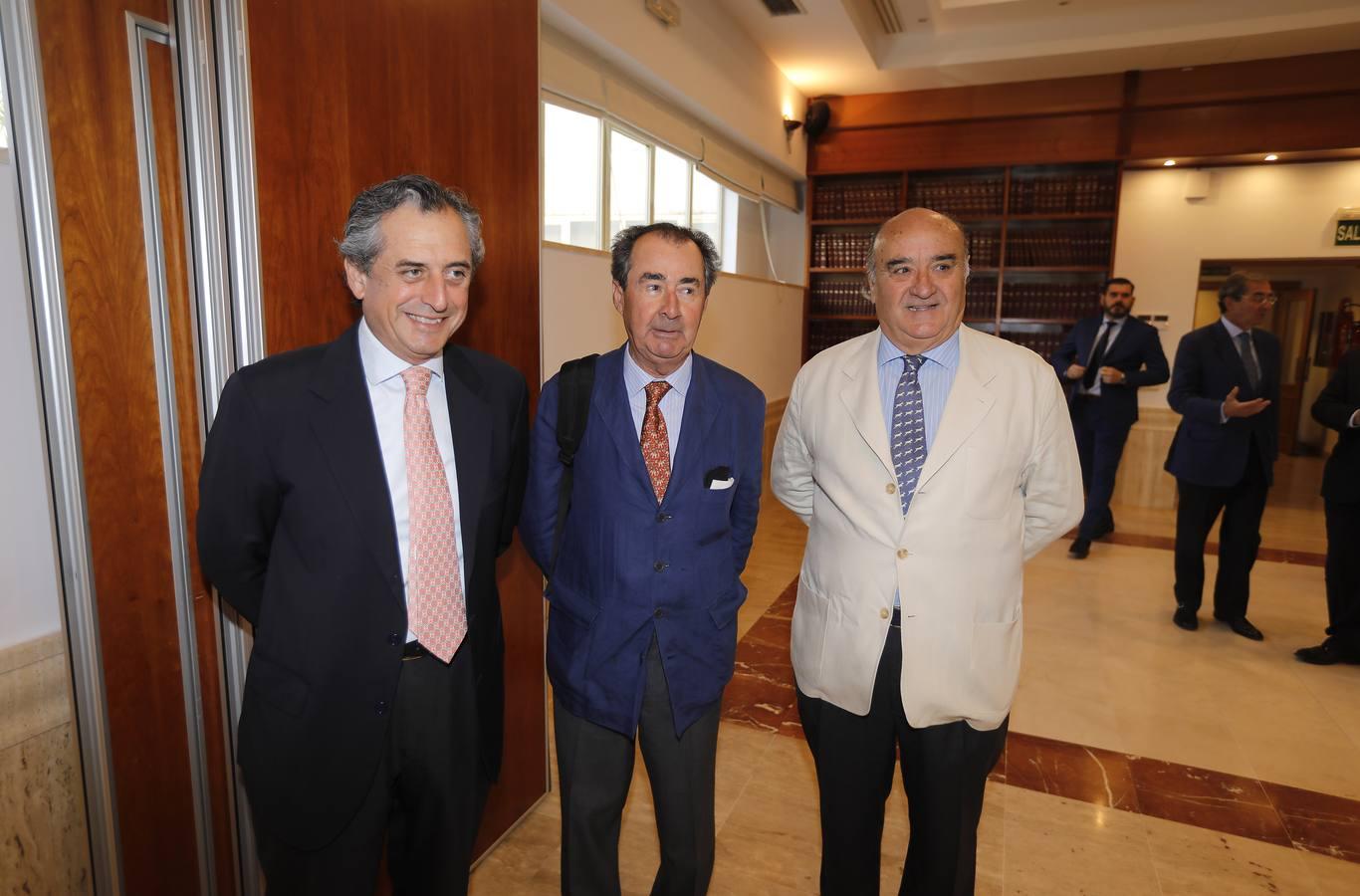 Augusto Jannone, Pedro Maestre y Filomeno Aspe