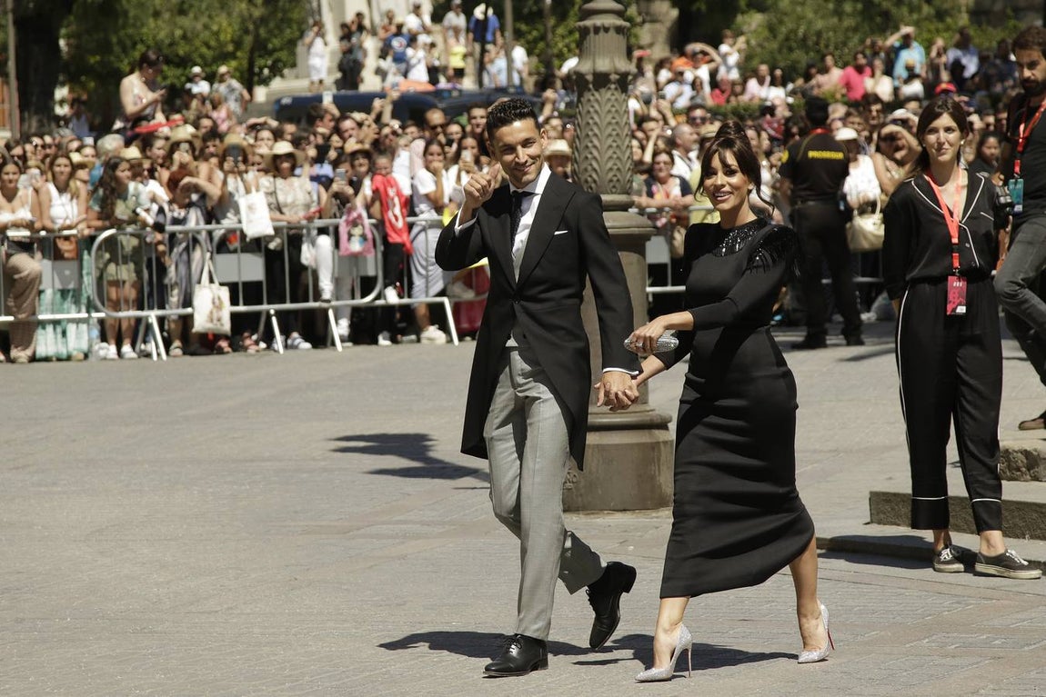 En imágenes, las mejores imágenes que dejó el enlace de Ramos y Pilar Rubio