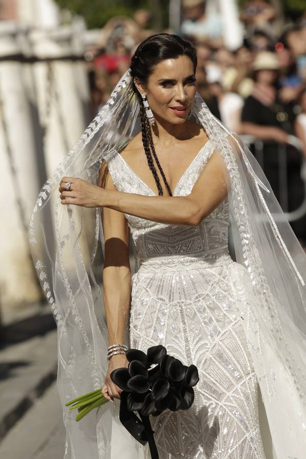 En imágenes, las mejores imágenes que dejó el enlace de Ramos y Pilar Rubio