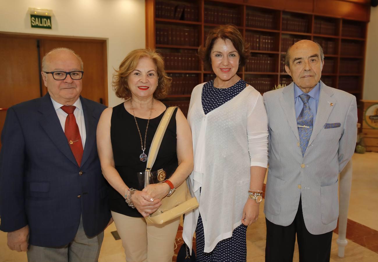 José Francisco Mayo, María Ángeles Duque, Laura Robles y Juan Robles