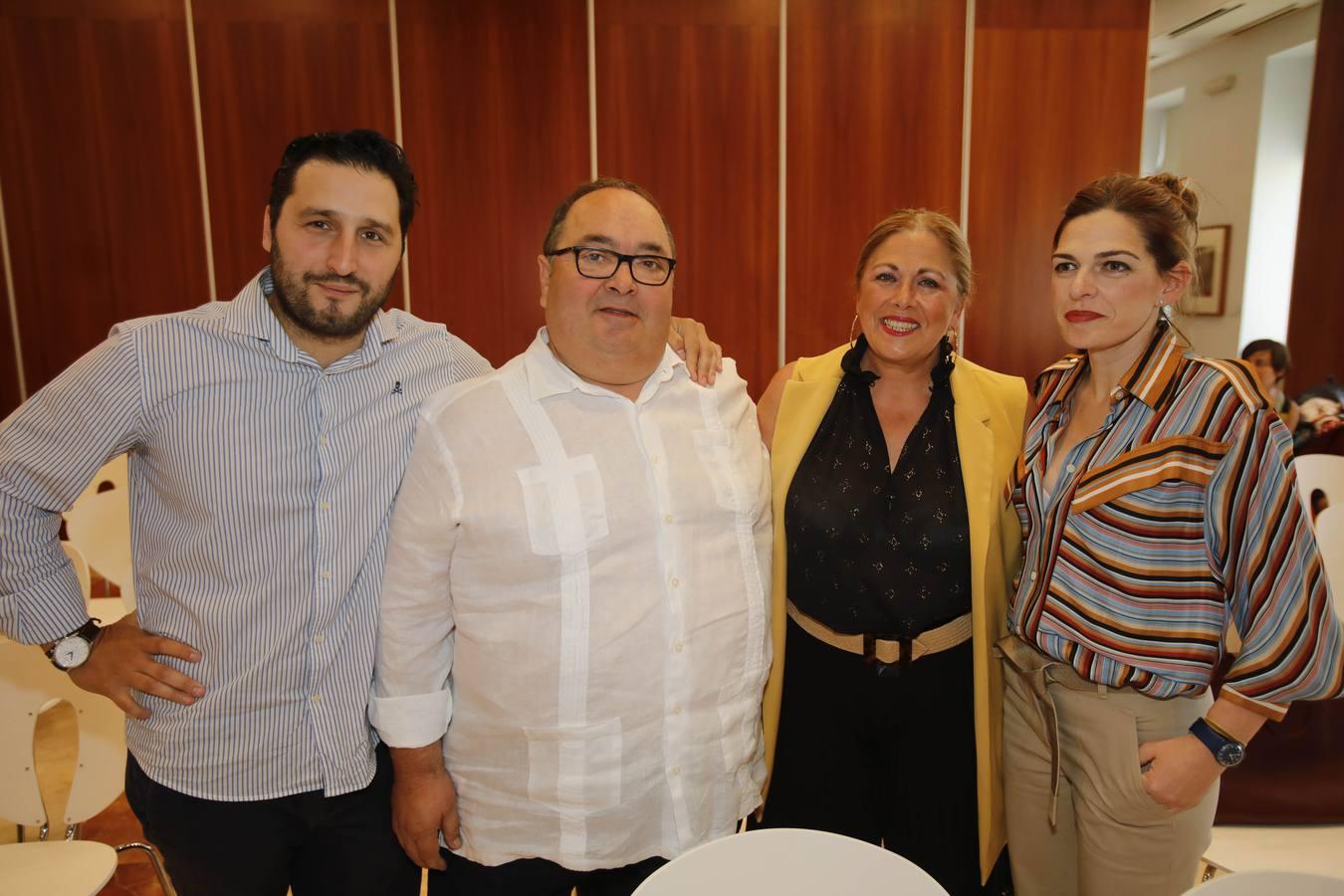 Javier Abascal, Fernando Mayo, Loli Rincón y Alicia Castillo
