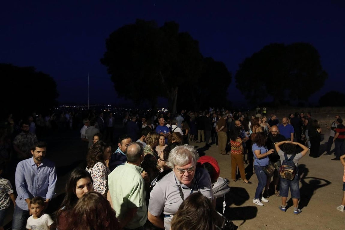 El espectáculo nocturno de Medina Azahara, en imágenes