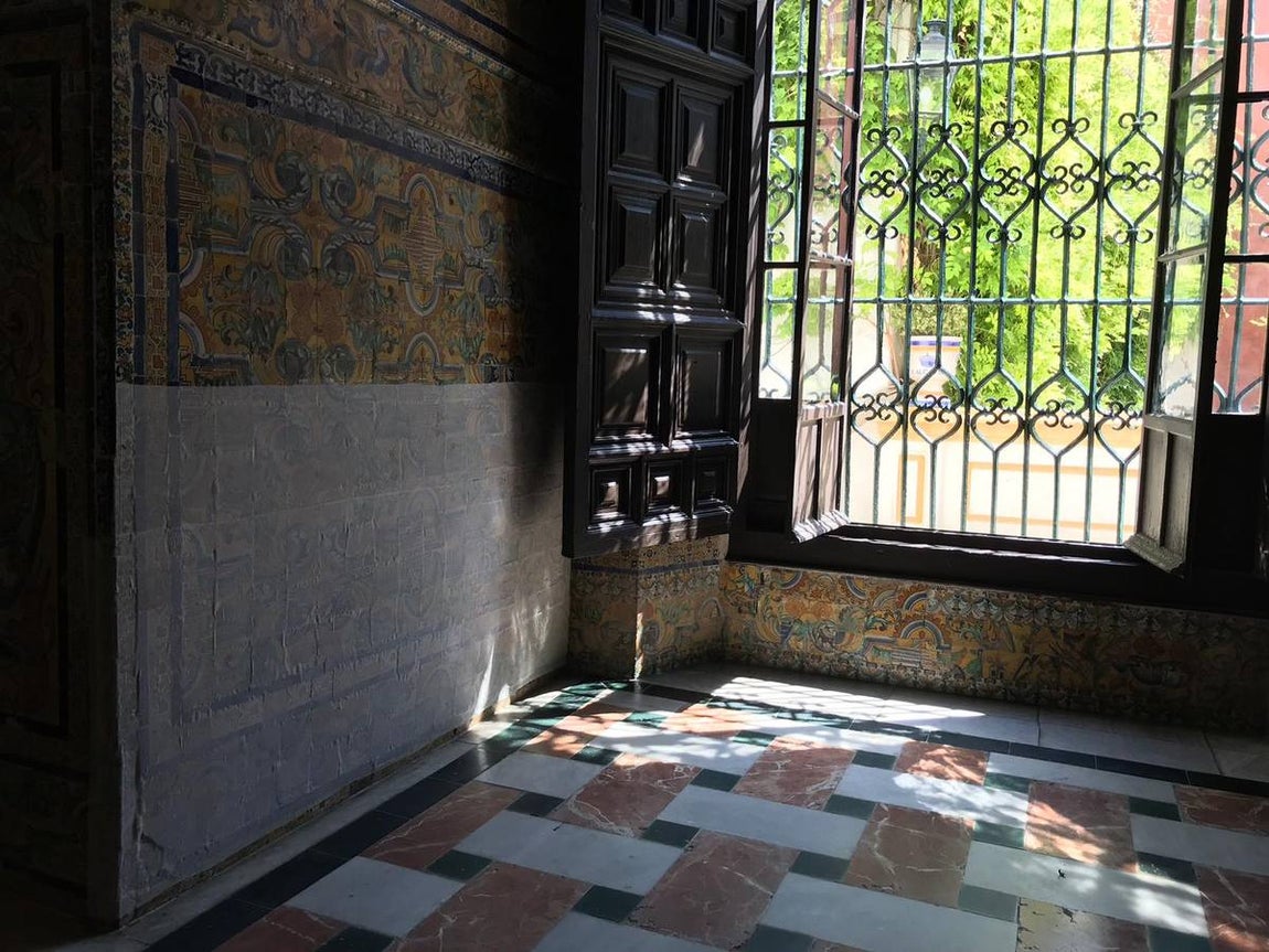 En imágenes, los desperfectos del Alcázar de Sevilla