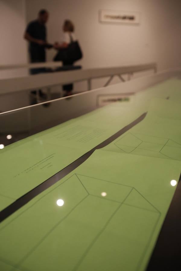 La exposición de Elena Asins en la sala Vimcorsa de Córdoba, en imágenes