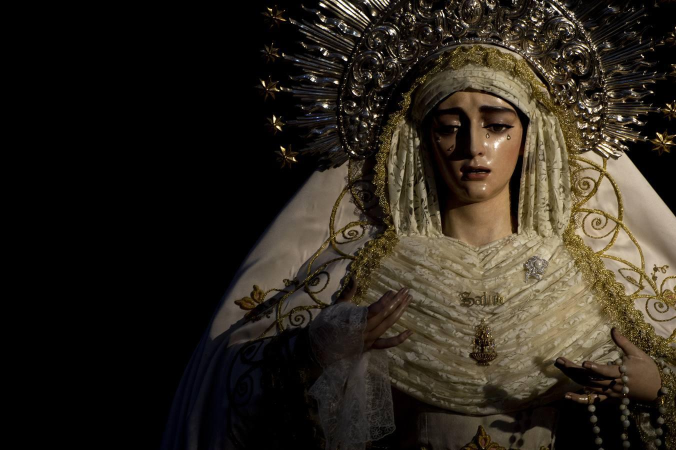La Virgen de la Salud de San Gonzalo con San Juan Evangelista