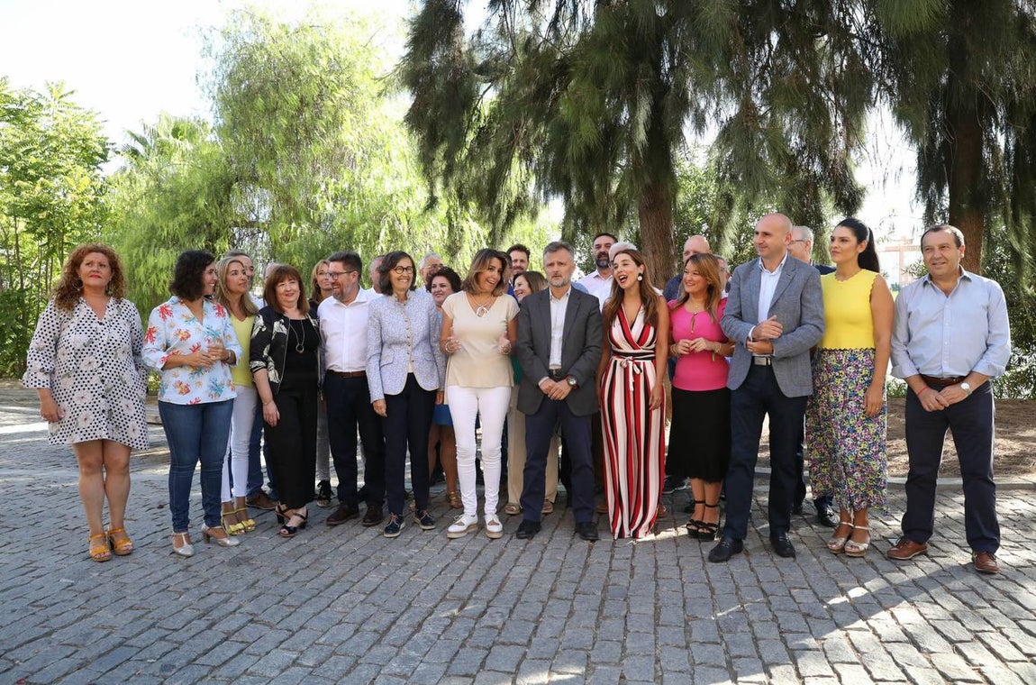 Las primeras imágenes de Susana Díaz tras anunciar su embarazo