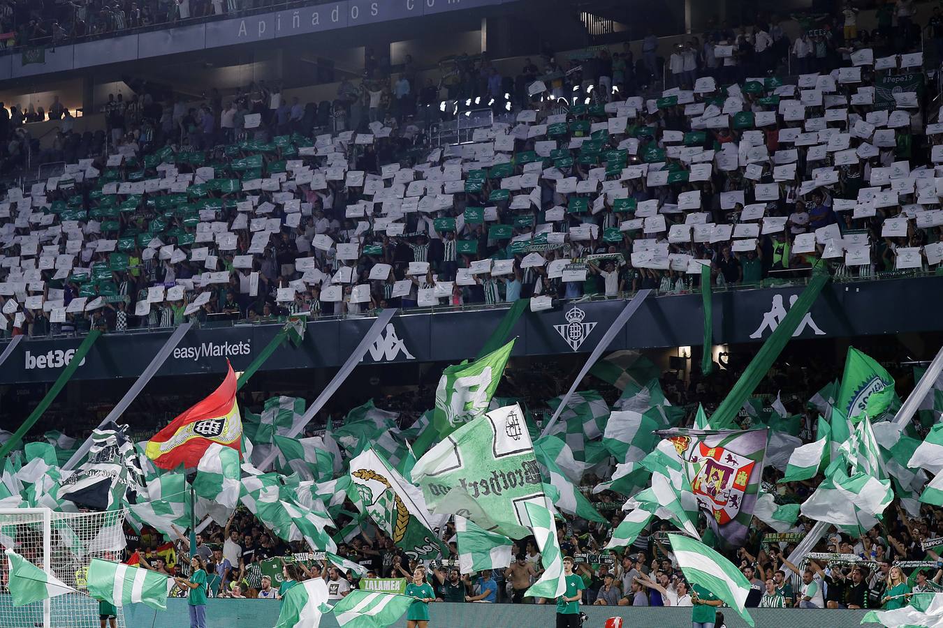 En imágenes, el empate del Betis ante el Getafe en el Villamarín