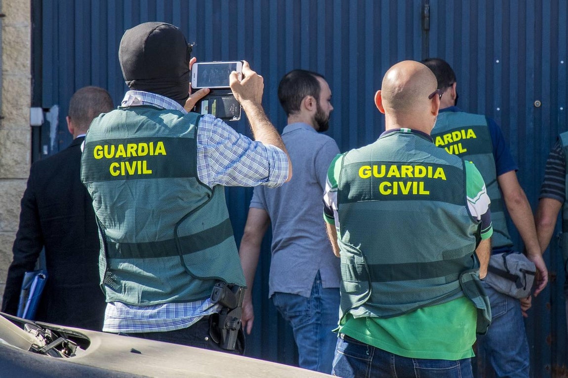 La detención de los responsables de Magrudis, en imágenes